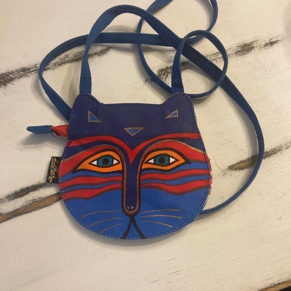 Laurel Burch Cat SMALL CrossBody Tote Bag - Picture 6 of 6